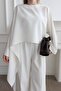 Arabic Asymmetrical Batwing Blouse - 4