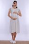 Hijab-Compliant Pregnancy and Postpartum Period Cotton Set 5 Pieces Effortt - Ecru - 6