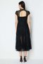 Maxi Tulle Dress with Embroidery Detail - 5