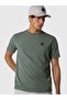 Regular Fit Stretchy Organic Cotton Men's Crew Neck T-Shirt