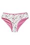 Cotton Wide Brim Lycra Patterned Bato Women's Panties 3-Piece Set2 - XL - 4
