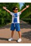 Patterned Shorts Boys' Set 202602 - 3