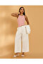Women Pink Ribbed Vest - 2