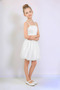 Girl's Satin Balloon Skirt with Straps and Lining, Mini Flexible Comfortable Fit, Stylish Summer Trend, Wedding Engagement Special Occasion Evening Dress - 6