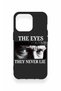 iPhone 13 Pro Compatible Ataturk Eyes Patterned Silicone Case - 2