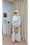 Women's Polka Dot Patterned Mngo Dress Code:Js26Modalpuanti̇ye (Unlined) - 2