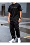 Unisex Oversize Top and Bottom Two-Piece Comfortable Tracksuit Set
