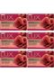 Bar Soap For Fragrant Glowing Skin, Romantic Hibiscus, With Exotic Hibiscus and Elemi Fragrance, 170g, Pack of 6
