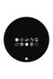 Planets Printed Fridge Magnet Black/White