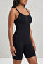 And Firming Full-Length Corset, Waist and Hip Lifting Corset, Black