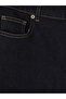 Lcwaikiki Curve Navy Blue Large Size Slim Mom Women's Jean Pants - 6