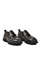 Black Genuine Leather Men's Casual Shoes 311 m - 3