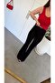 Spanish Style Strong Lycra High Waist New Jean Black - 2