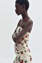 Cherry-print mesh tube dress - 4