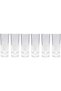 2 Ounce Tall Shot Glass for Tequila Vodka-Set of 6 Party Shot Glasses Tall Cocktail Glasses Drinking Glass Party Shot Glasses