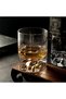 Whiskey Glass Set of 2 - Handmade Crystal Whisky Glasses - Modern Double Old Fashioned Rocks Tumbler - 4
