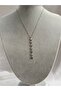Star Figured Y Steel Necklace - 3