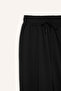 Standard Fit Double Pocket Woven Jogger Black Women's Sweatpants A2437Ax/Bk81 - 2