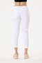 Women's White Italian Lycra Trousers with Side Stripes and Lace-Up Waist, Sizes 38 - 46 - 5