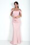 Women's Abraham Fabric Underwire Strapless Lined Long Dress - 2