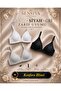 3-Pack Training Bra Wire-Free Soft Bra - My First Bra 3-Pack Black - White - Gray - 5