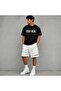 Unisex Black Set – Oversized T-Shirt with Butterfly Print and Comfortable Shorts Set – 3XL, 4XL, 5XL 6XL