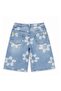 Tuctuc girl's daisy denim pants - blue - 2