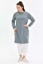 Basic Comfortable Fit Long Women's Tunic