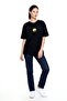 Printed Simit Collar T-Shirt - 4