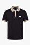 Men's Striped Detailed Short Sleeve Polo T-Shirt - 6