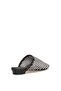 26Y467-5 Women's Stoned Evening Dress Flat Slippers Black - 5