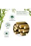 FFD 2pcs Natural Bamboo Plant Stakes - Durable Garden Support Poles for Climbing Plants - 3