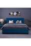 VISTA HEADBOARD VELVET BLUE L-200 : H-125 CM - 5