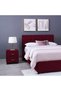 VISTA HEADBOARD VELVET MAROON L-150 : H-125 CM - 5
