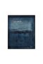 Depth Hand Painted Canvas Wall Art 120x150cm - Blue - 3