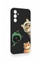 Samsung A34 Compatible Cat Team Patterned Silicone Case - 2