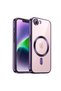Case Compatible with Apple iPhone 17E Magsafe Luxury Electroplate Purple