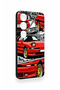 Vivo V40 Lite 5g Compatible Red Supra Patterned Silicone Case - 3