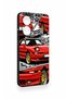 Poco X7 Pro Compatible Red Supra Patterned Silicone Case - 3