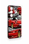 Realme C75 Compatible Red Supra Patterned Silicone Case - 3