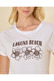 Women White Graphic T-Shirt - 4