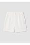 Original Linen Blend Pleated Women's Shorts - 7