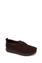 Women's Brown Lace-Up Thick-Soled Suede Leather Comfort Shoes 26Afd334310 - 7