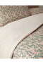 Chirping Bloom Easy-Iron Double Duvet Cover Set 200X220 cm Pink - Green - 4