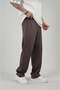 Baggy Fit Bottom Sweatpants with Elastic Waist and Pockets - 2
