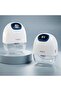 Wearable Electric Breast Pump for Breastfeeding, Portable with 3 Modes & 9 Suction (Pack of 2)