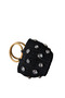 Diamond Breeze Black Stone Straw Bag - 2