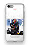 iPhone 7 / 8 Compatible Max Verstappen Patterned Transparent Phone Case