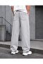 Men's Light Gray Baggy Fit Wide Cut Jean Trousers - 2