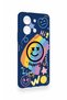 Vivo Y36 Compatible Happing Smile Patterned Silicone Case - 3